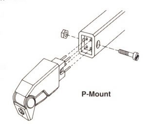 P-Mount Phono Headshell