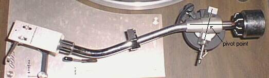 steel S tonearm with H-4 headshell