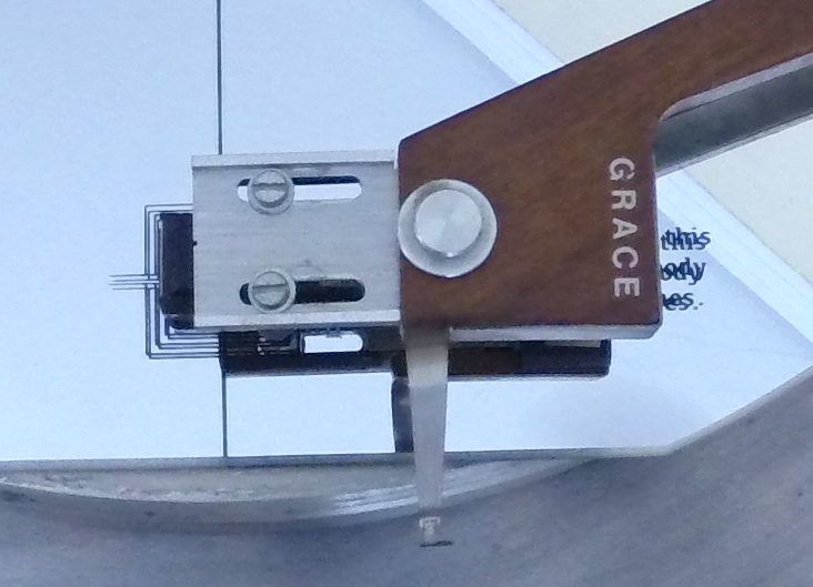 Alignment Protractor for 12 Inch Records